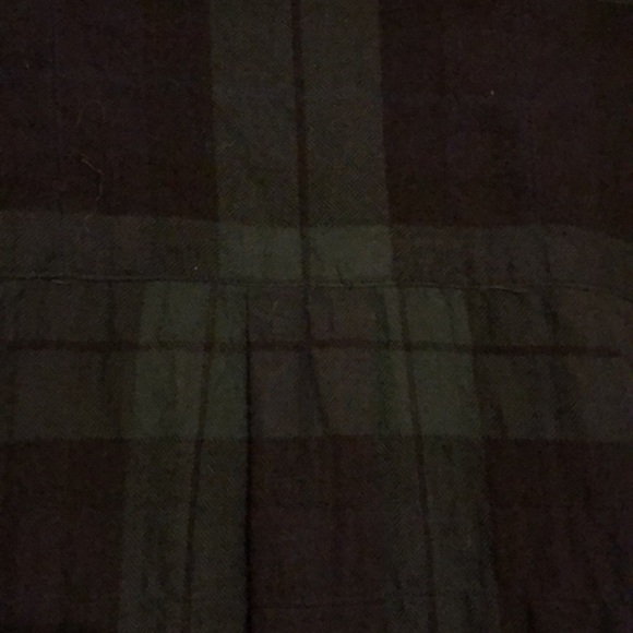 Banana Republic plaid Tunic w drop waist / drawstring ~ size 6 - Picture 7 of 9